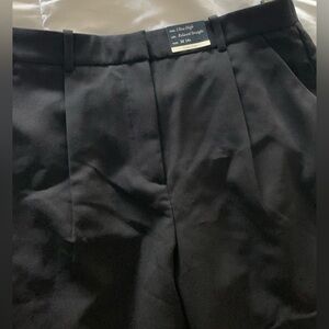NWT Abercrombie & Fitch Women’s Black Pants, Ultra High Rise; Size 32/14s